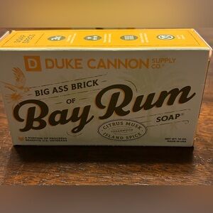 Duke Cannon Bay Rum Soap Bar - Yellow/Brown